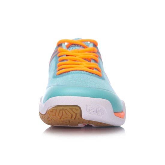 Кроссовки женские для бадминтона Li-Ning X-series TD (голубые)