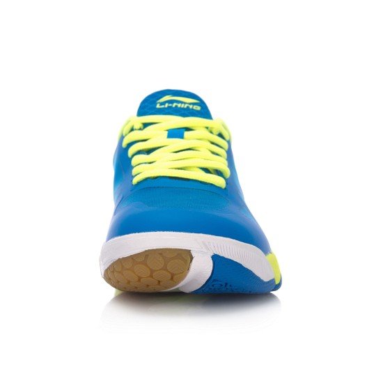 Кроссовки женские для бадминтона Li-Ning Hero-3 TD (голубые)