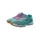 Кроссовки женские для бадминтона Li-Ning AYTM062-2 (голубо-малиновые)