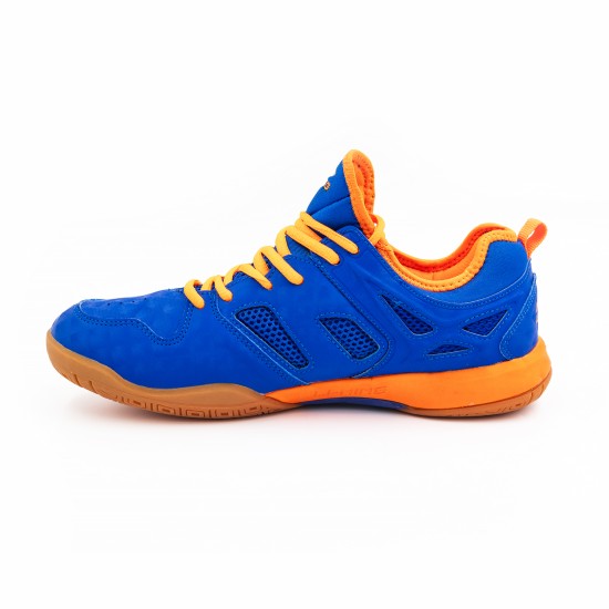 Кроссовки для бадминтона Li-Ning Brio II (сине-оранжевые)