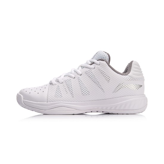 Кроссовки женские для бадминтона Li-Ning Dual Cloud (белые)