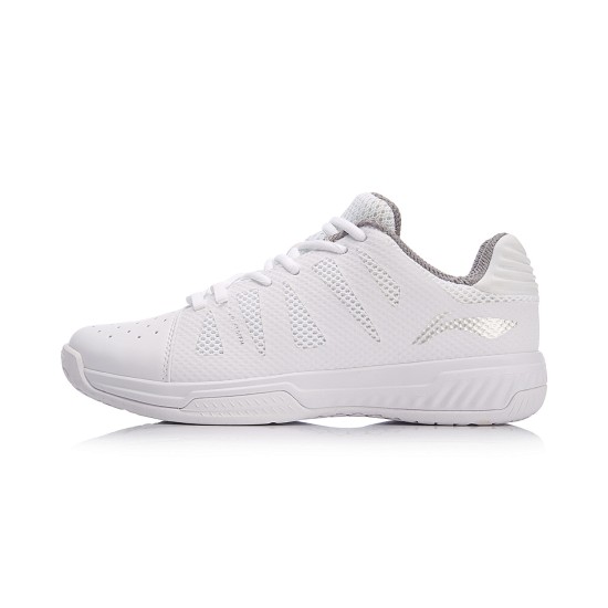 Кроссовки мужские для бадминтона Li-Ning Dual Cloud (белые)