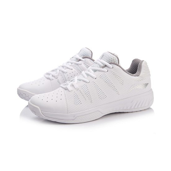 Кроссовки мужские для бадминтона Li-Ning Dual Cloud (белые)