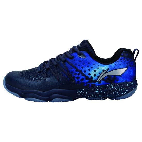 Кроссовки мужские для бадминтона Li-Ning Nebula (черно-синие)