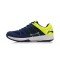Кроссовки мужские для бадминтона Li-Ning Protector (сине-салатовые)
