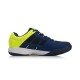 Кроссовки мужские для бадминтона Li-Ning Protector (сине-салатовые)