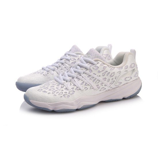Кроссовки женские для бадминтона Li-Ning Nebula (белые)