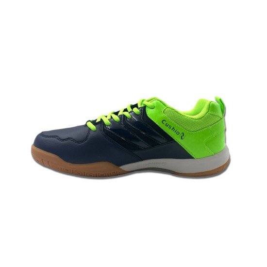 Кроссовки для бадминтона Li-Ning Smash (темно-сине-салатовые)