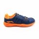 Кроссовки для бадминтона Li-Ning Elite (темно-сине-оранжевые)