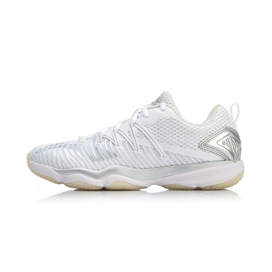 Кроссовки женские для бадминтона Li-Ning Ranger TD (белые)