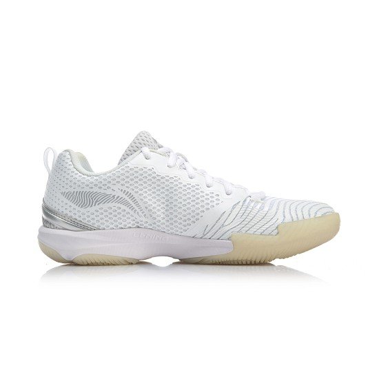 Кроссовки женские для бадминтона Li-Ning Ranger TD (белые)