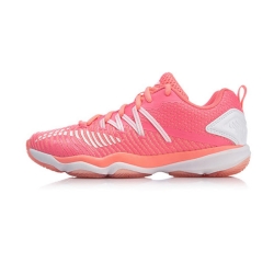 Кроссовки женские для бадминтона Li-Ning Ranger TD (розовые)