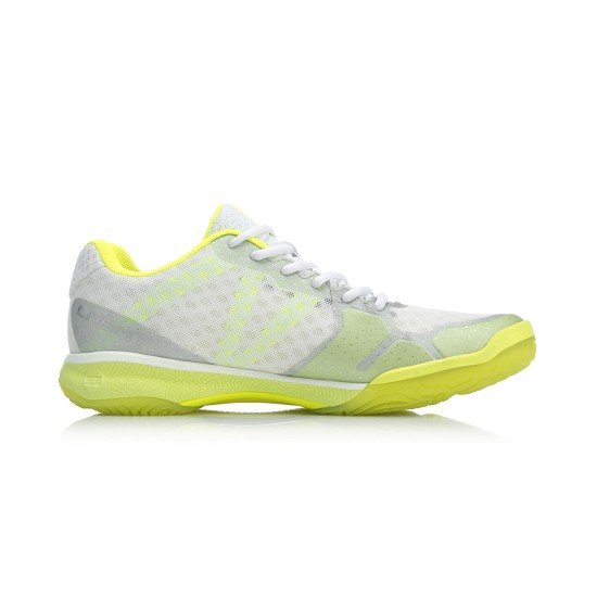 Кроссовки женские для бадминтона Li-Ning Falcon TD легкие AYTP014-3 (белые)