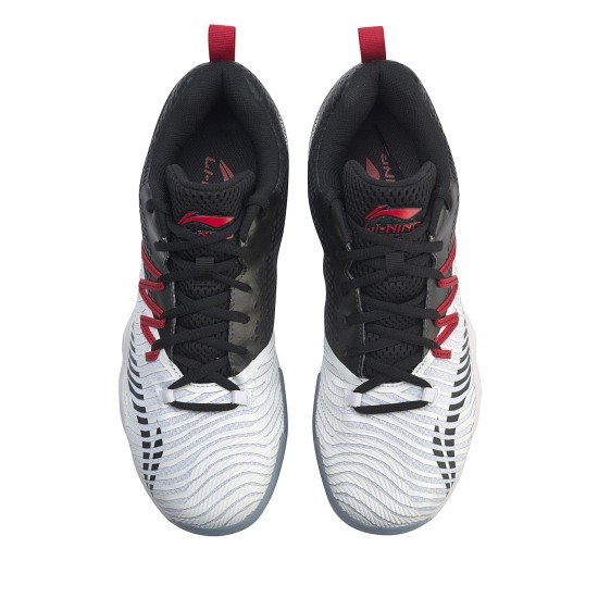 Кроссовки мужские для бадминтона Li-Ning Ranger TD (бело-черные)