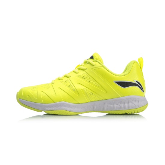 Кроссовки женские для бадминтона Li-Ning Falcon TD легкие (салатовые)
