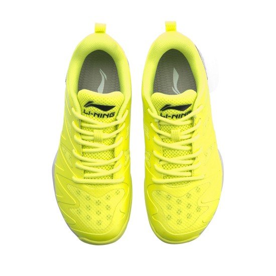 Кроссовки женские для бадминтона Li-Ning Falcon TD легкие (салатовые)