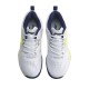 Кроссовки мужские для бадминтона Li-Ning Falcon TD легкие (белые)