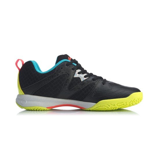 Кроссовки мужские для бадминтона Li-Ning Falcon TD легкие (черные)