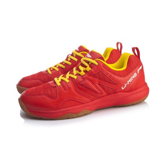 Кроссовки мужские для бадминтона Li-Ning Protector 3.0 (красные)