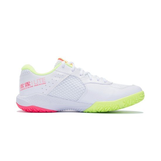 Кроссовки для бадминтона Li-Ning Protector 4.0 (бело-желтые)