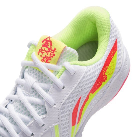 Кроссовки для бадминтона Li-Ning Protector 4.0 (бело-желтые)