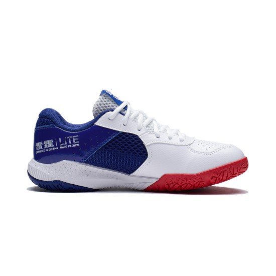 Кроссовки для бадминтона Li-Ning Protector 4.0 (бело-синие)