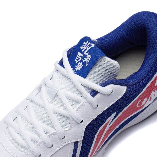 Кроссовки для бадминтона Li-Ning Protector 4.0 (бело-синие)