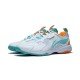 Кроссовки для бадминтона Li-Ning Thunderbolt LITE (бело-салатово-оранжевые)