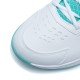 Кроссовки для бадминтона Li-Ning Thunderbolt LITE (бело-салатово-оранжевые)