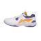 Кроссовки для бадминтона Li-Ning Thunderbolt LITE (бело-фиолетовые)
