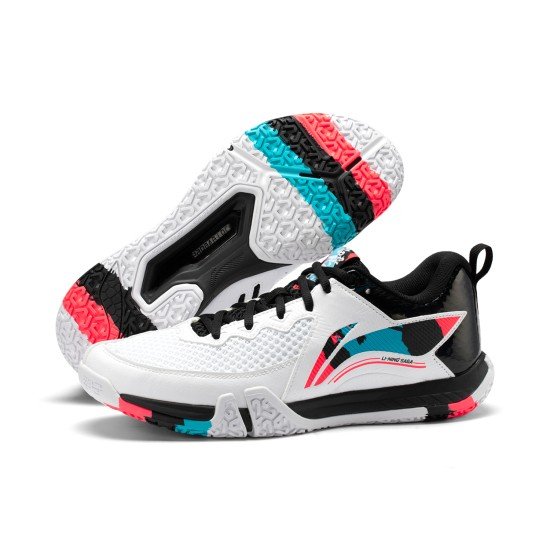Кроссовки для бадминтона Li-Ning Saga II Lite AYTT003-2 (белые)