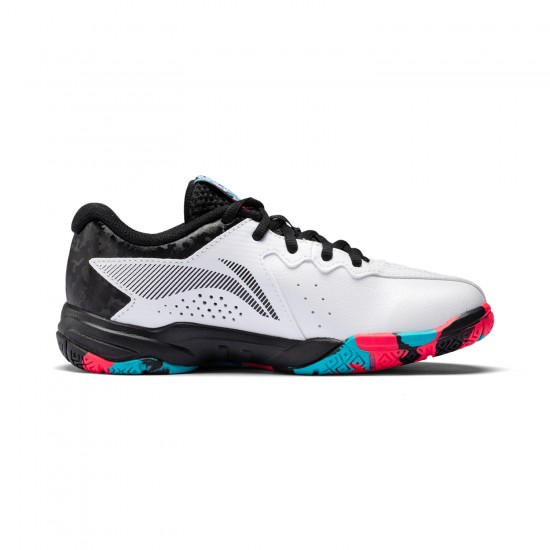 Кроссовки детские для бадминтона Li-Ning AYTT008-1 (белые)