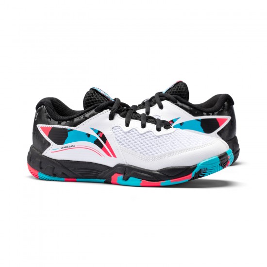Кроссовки детские для бадминтона Li-Ning AYTT008-1 (белые)
