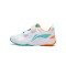 Кроссовки детские для бадминтона Li-Ning AYTT010-1 (белые)