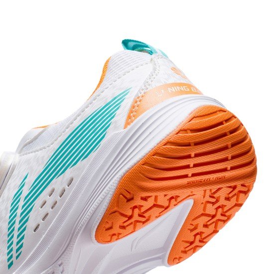 Кроссовки детские для бадминтона Li-Ning AYTT010-1 (белые)