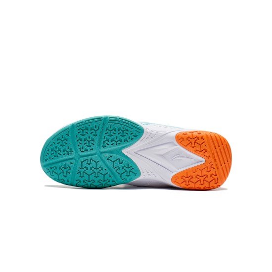 Кроссовки детские для бадминтона Li-Ning AYTT010-1 (белые)