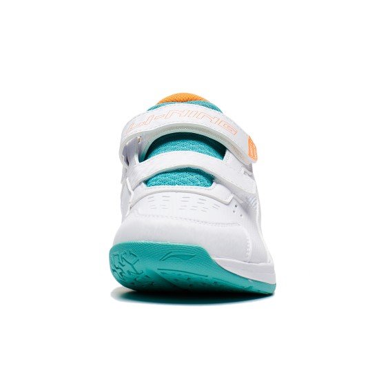 Кроссовки детские для бадминтона Li-Ning AYTT010-1 (белые)