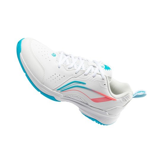 Кроссовки для бадминтона Li-Ning Almighty 2.0 (бело-голубые)