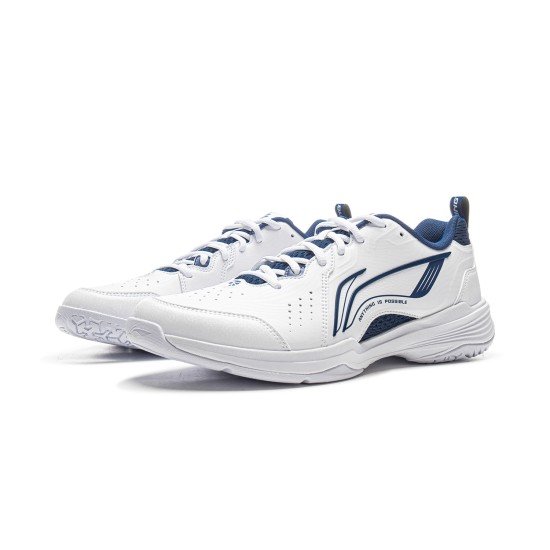 Кроссовки для бадминтона Li-Ning Almighty 2.0 (бело-синие)