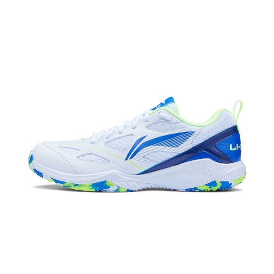 Кроссовки для бадминтона Li-Ning Blast Lite (бело-синие)