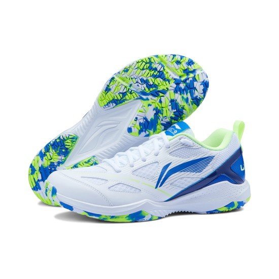 Кроссовки для бадминтона Li-Ning Blast Lite (бело-синие)