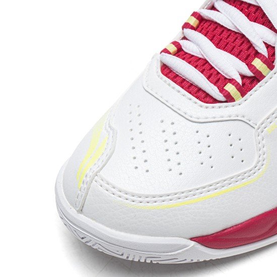 Кроссовки детские для бадминтона Li-Ning Saga III (белые)