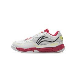 Кроссовки детские для бадминтона Li-Ning Saga III (белые)
