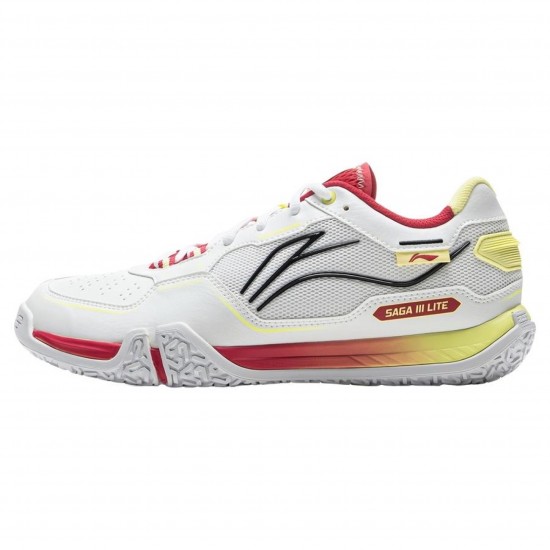 Кроссовки для бадминтона Li-Ning Saga III Lite (белые)