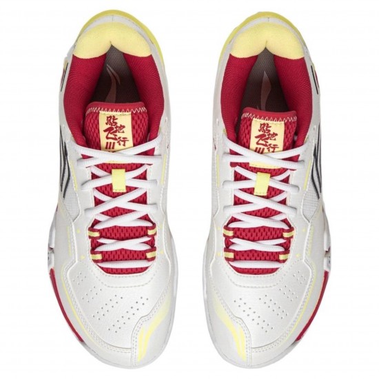 Кроссовки для бадминтона Li-Ning Saga III Lite (белые)