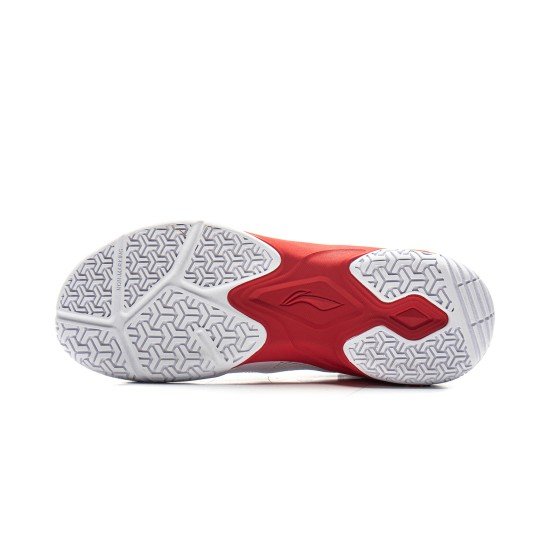 Кроссовки для бадминтона Li-Ning Sound Wave 4 (бело-красные)
