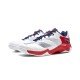 Кроссовки для бадминтона Li-Ning Sound Wave 4 (бело-красные)