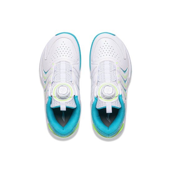 Кроссовки детские для бадминтона (белые) Blade II Li-NING AYTW012-1