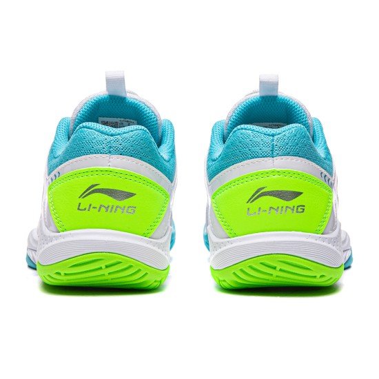 Кроссовки детские для бадминтона (белые) Blade II Li-NING AYTW012-1