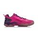 Кроссовки женские для бадминтона Li-Ning Sonic Boom (розово-фиолетовые)